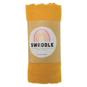 Bamboo Cotton Muslin Swaddle