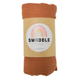 Bamboo Cotton Muslin Swaddle