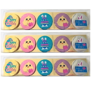 13 Milk Chocolate Easter Medallions