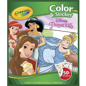 Colouring & Stickers Book