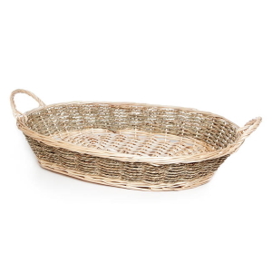 Seagrass Willow Duo Tray