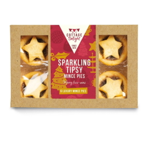 Sparkling Tipsy Mince Pies