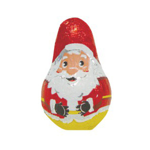 3 Praline Filled Milk Chocolate Santas