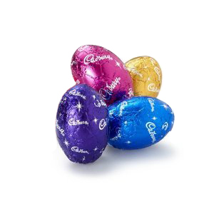 10 Foiled Chocolate Eggs