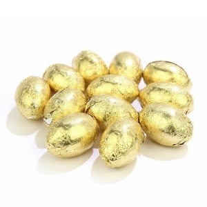 Caramel Filled Chocolate Eggs