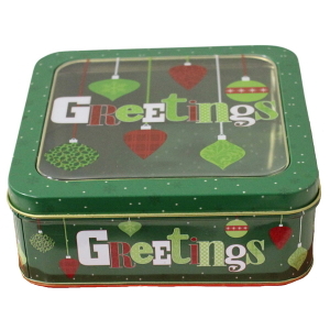Christmas Tin Box