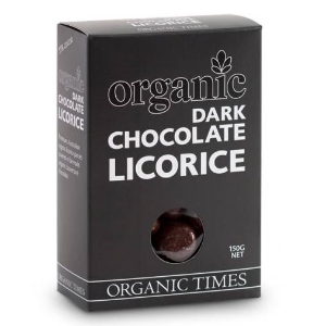Organic Dark Chocolate Licorice