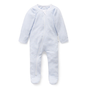 Organic Cotton Zip Growsuit