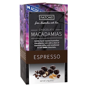 Dark Chocolate Espresso Macadamia