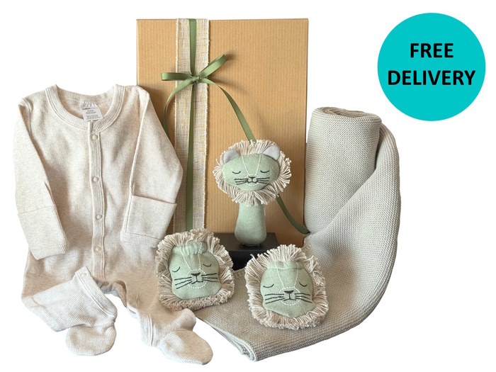 Ollie Lion Baby Hamper