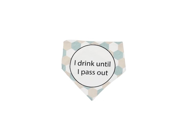 I Drink Until I Pass Out Bib