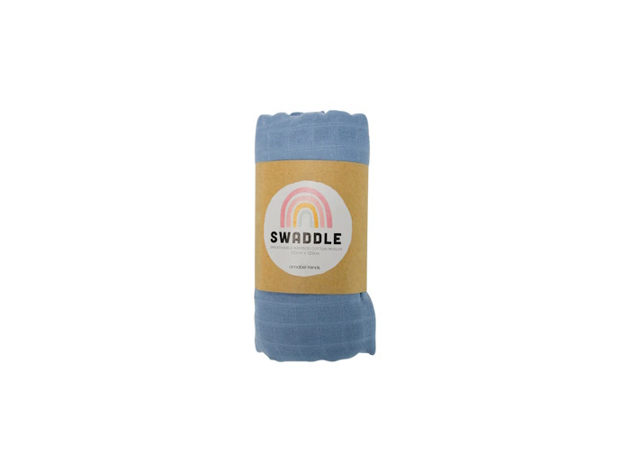 Bamboo Cotton Muslin Swaddle