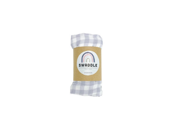 Bamboo Cotton Muslin Swaddle