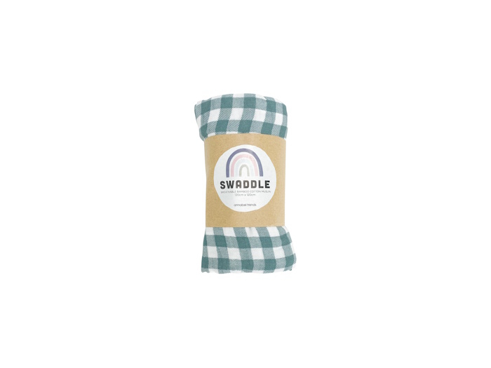 Bamboo Cotton Muslin Swaddle