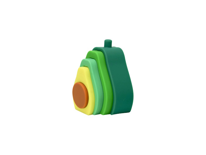 Silicone Stackable Avocado