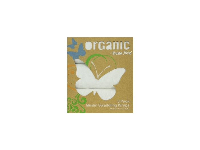 1 x Organic Muslin Swaddling Wrap