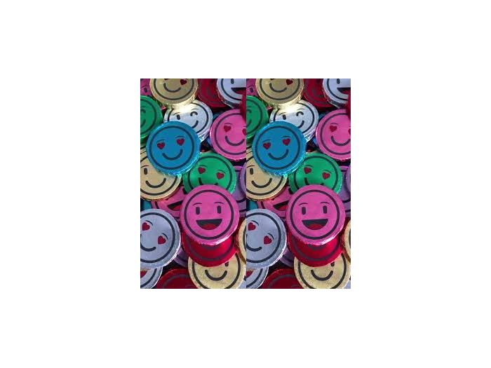 12 Chocolate Happy Faces