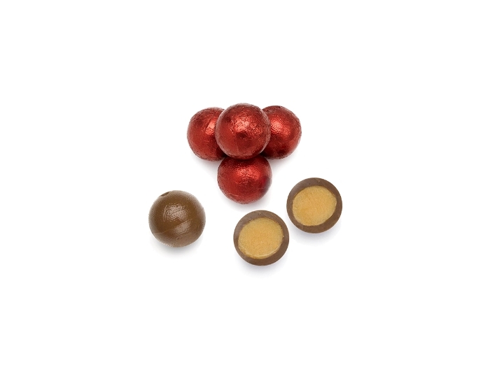 6 Caramel Filled Chocolate Balls
