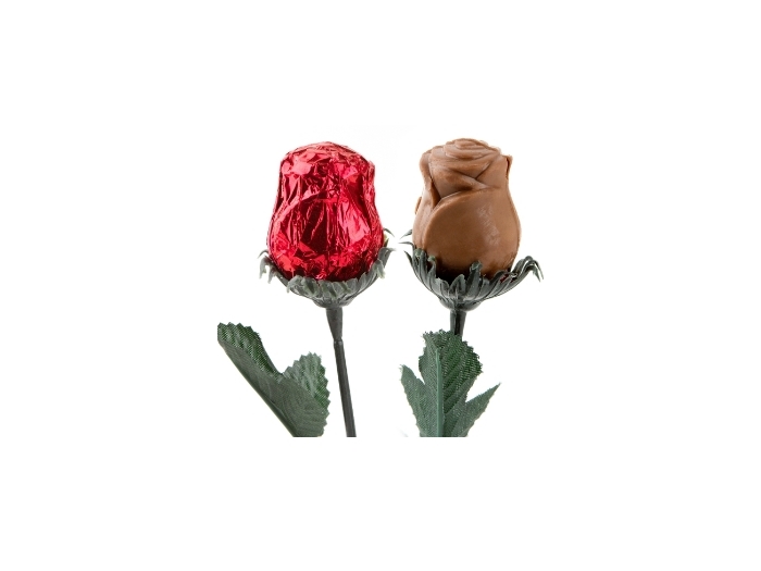2 Red Chocolate Roses