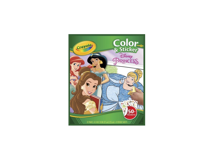 Colouring & Stickers Book