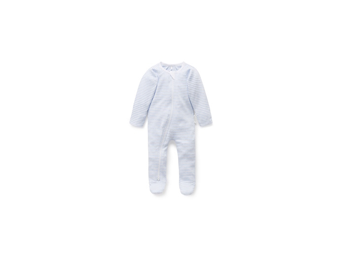 Organic Cotton Zip Growsuit