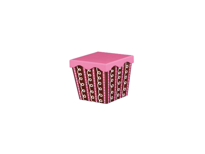 Gift Box Pink Choc Swirls