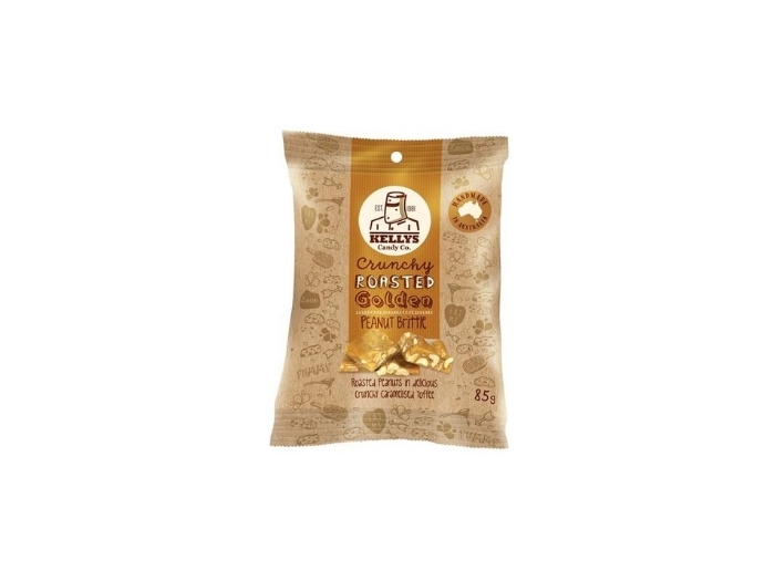 Crunchy Roasted Golden Peanut Brittle