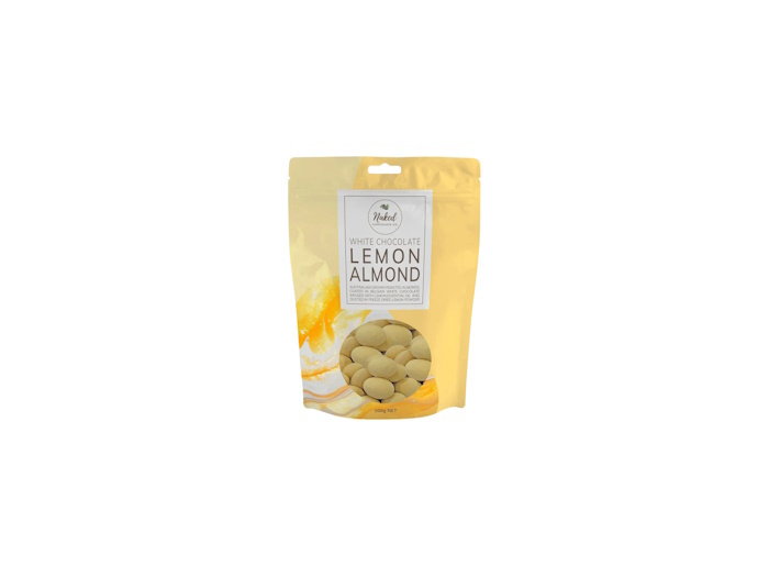 White Chocolate Lemon Almonds